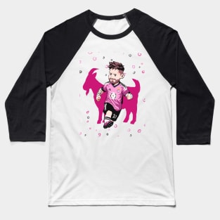 Goat Messi Miami Baseball T-Shirt